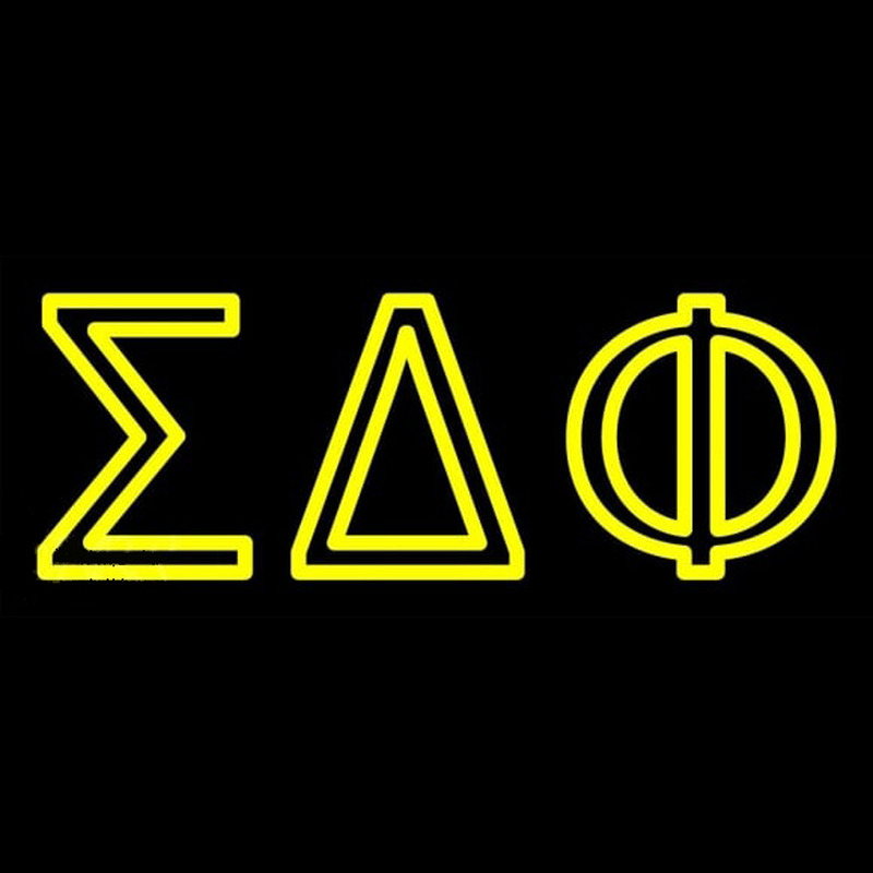 Sigma Delta Phi Enseigne Néon