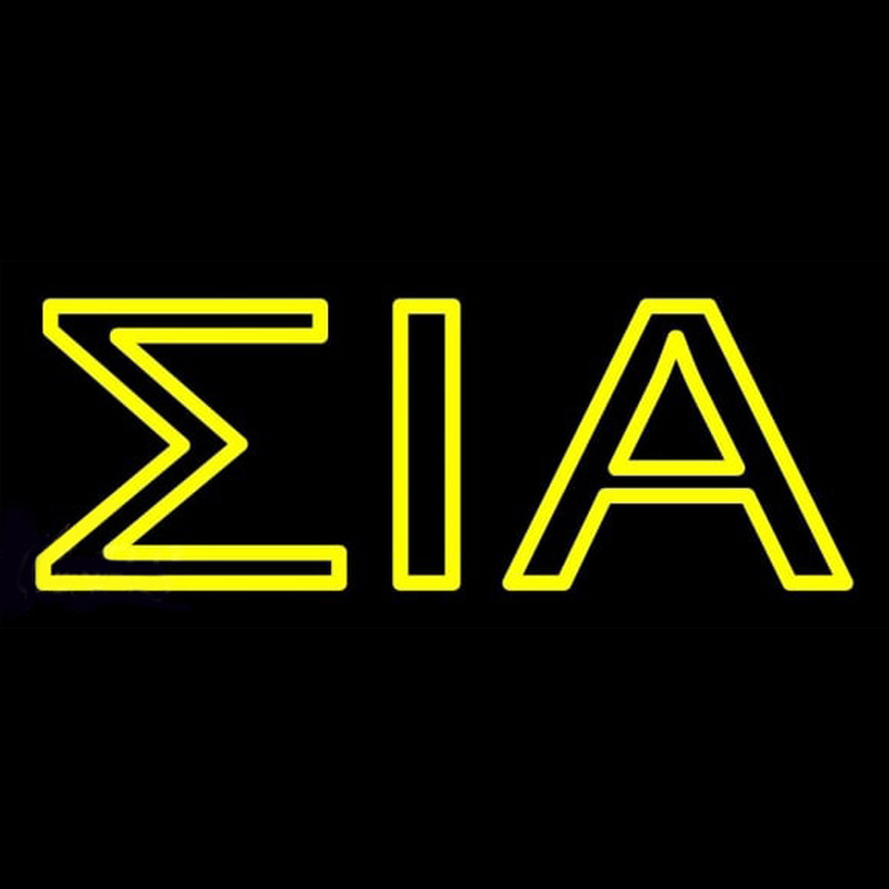 Sigma Iota Alpha Enseigne Néon