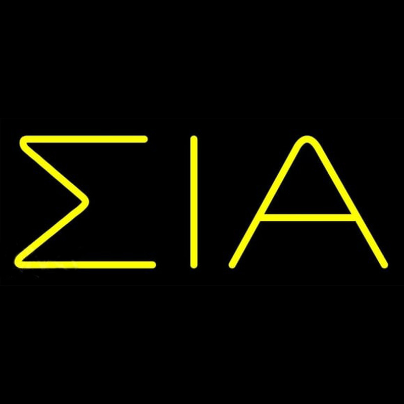 Sigma Iota Alpha Enseigne Néon