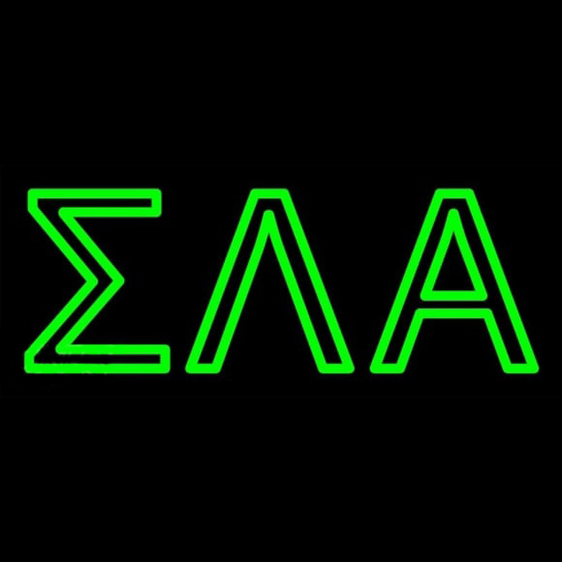 Sigma Lambda Alpha Enseigne Néon