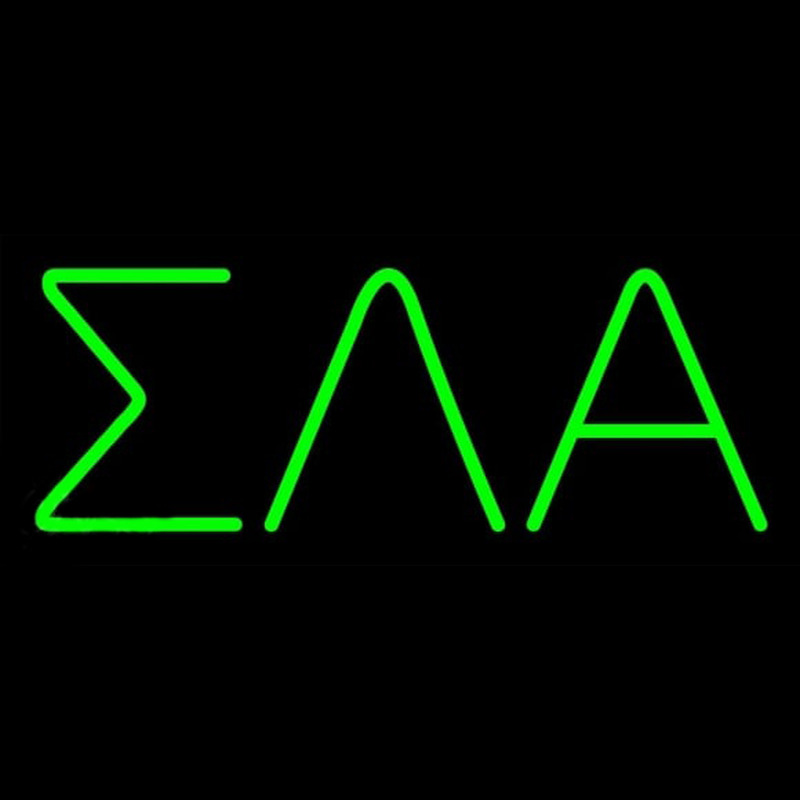 Sigma Lambda Alpha Enseigne Néon