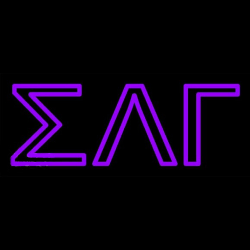 Sigma Lambda Gamma Enseigne Néon