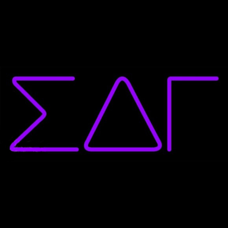 Sigma Lambda Gamma Enseigne Néon