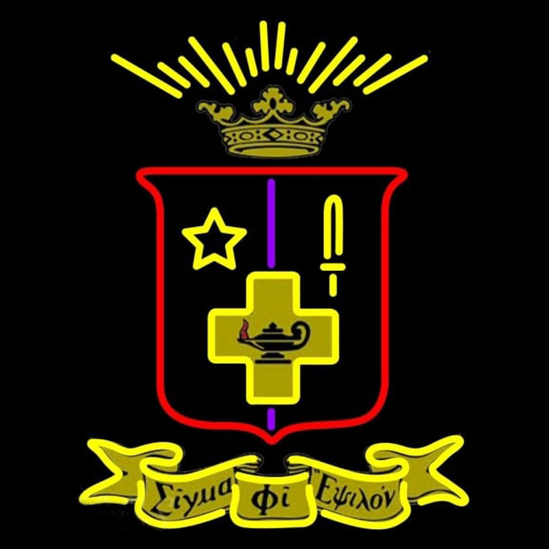 Sigma Phi Epsilon Chapters Logo Enseigne Néon