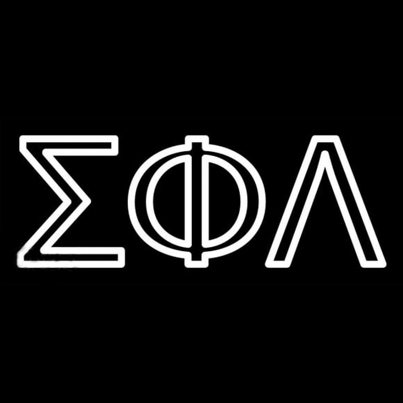 Sigma Phi Lambda Fraternity Enseigne Néon