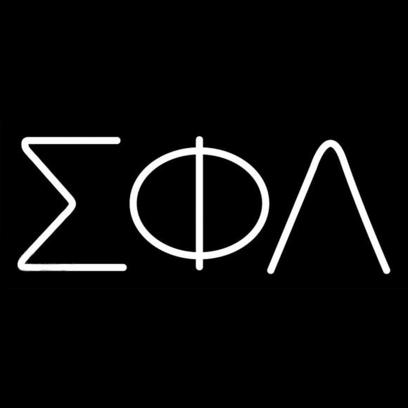 Sigma Phi Lambda Fraternity Enseigne Néon