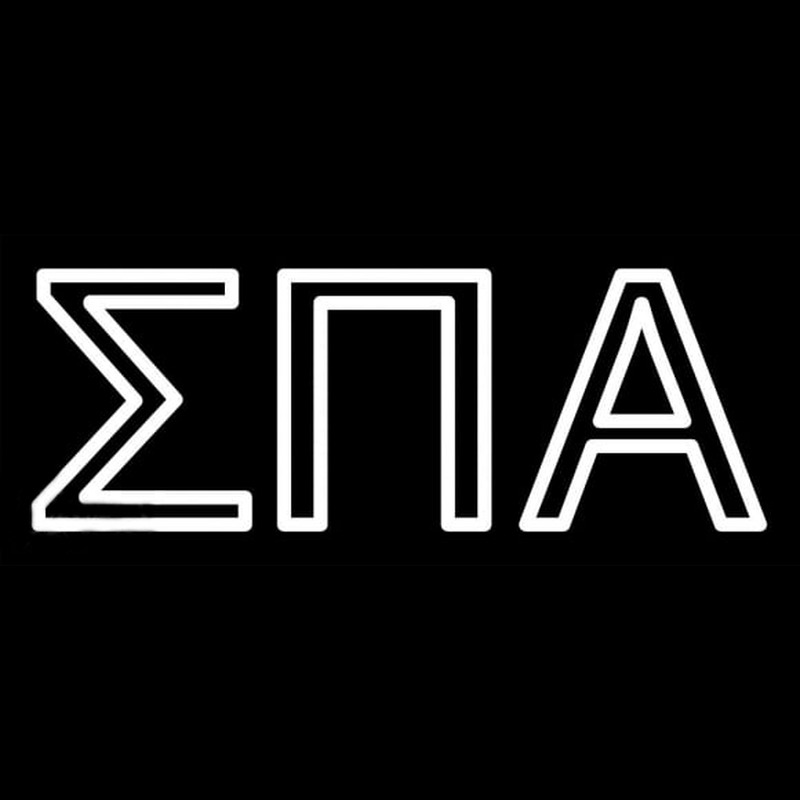 Sigma Pi Alpha Enseigne Néon