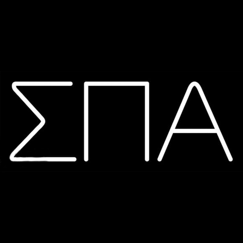 Sigma Pi Alpha Enseigne Néon