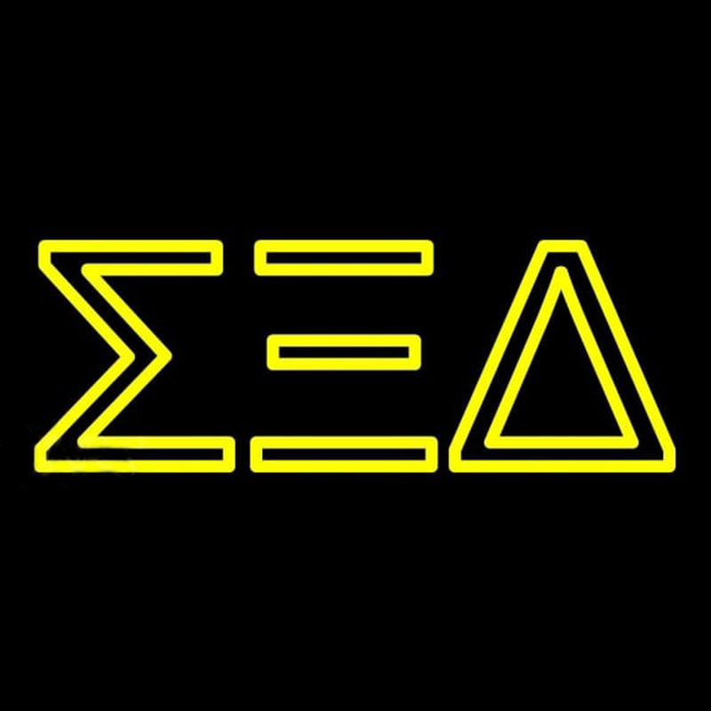 Sigma Xi Delta Enseigne Néon