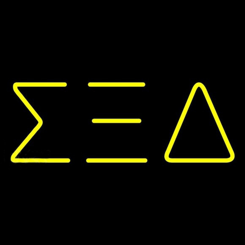 Sigma Xi Delta Enseigne Néon