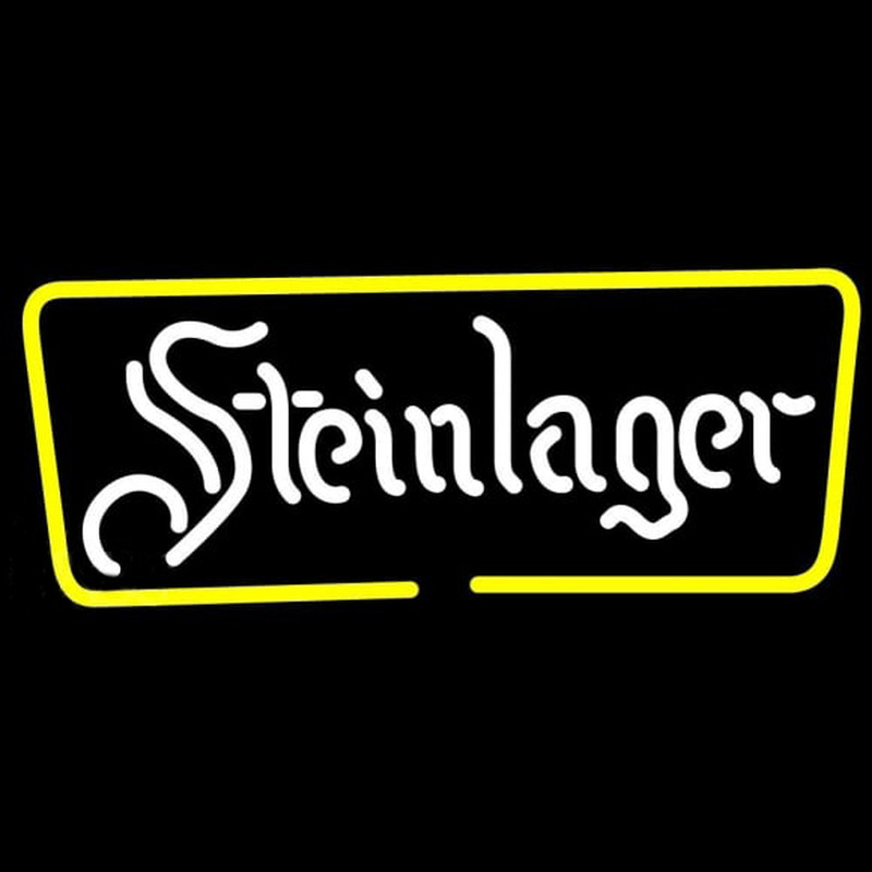 Steinlager Word Beer Sign Enseigne Néon