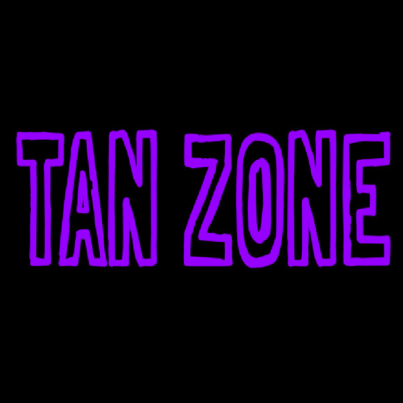 Tan Zone Enseigne Néon