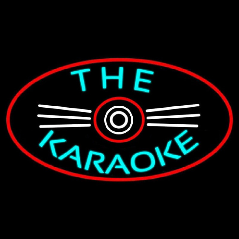 The Karaoke Enseigne Néon