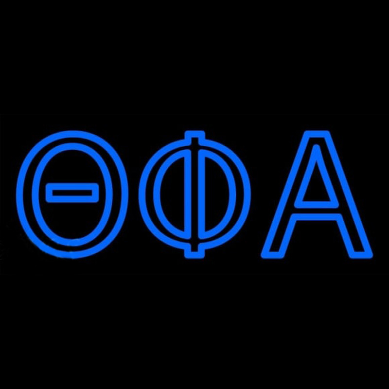 Theta Phi Alpha Enseigne Néon