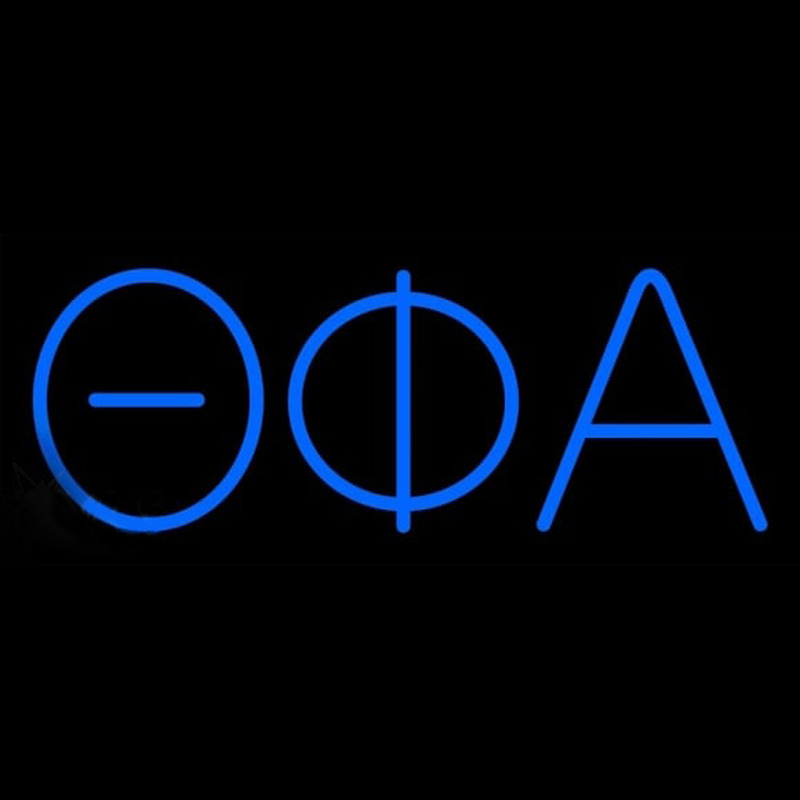 Theta Phi Alpha Enseigne Néon