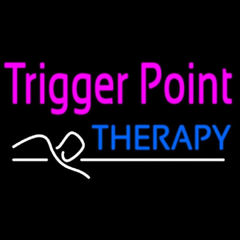 Trigger Point Therapy Enseigne Néon