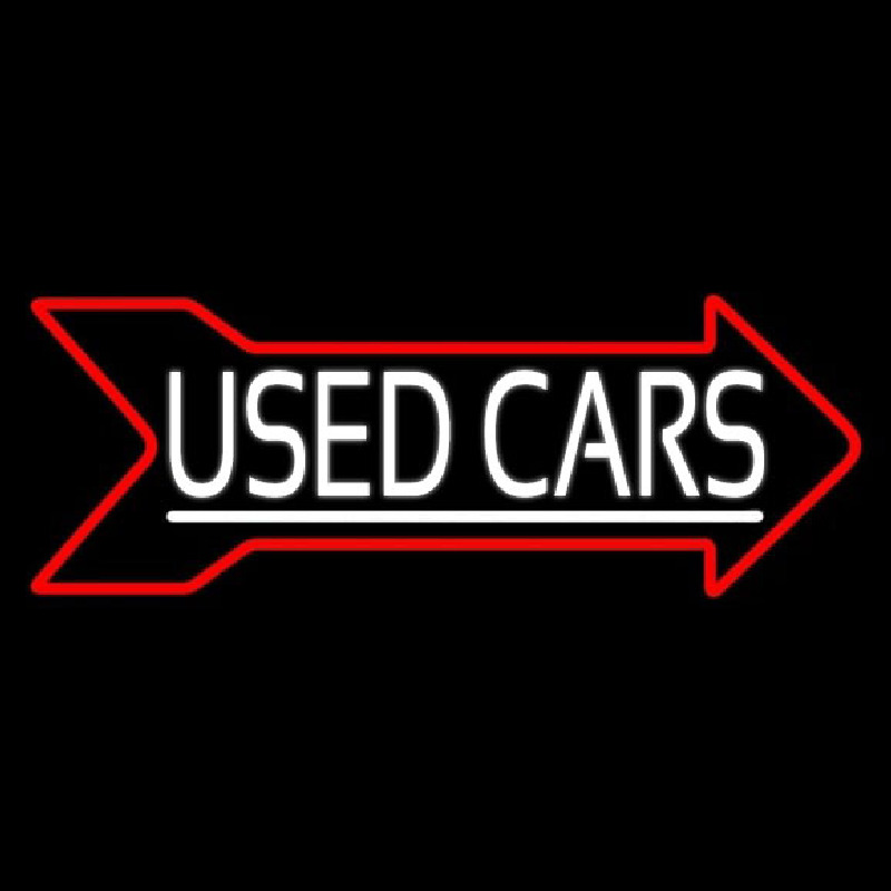 Used Cars Arrow 1 Enseigne Néon