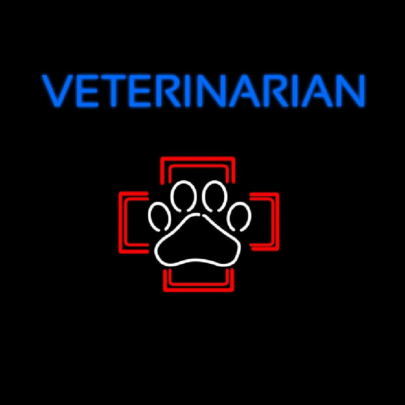 Veterinarian 1 Enseigne Néon