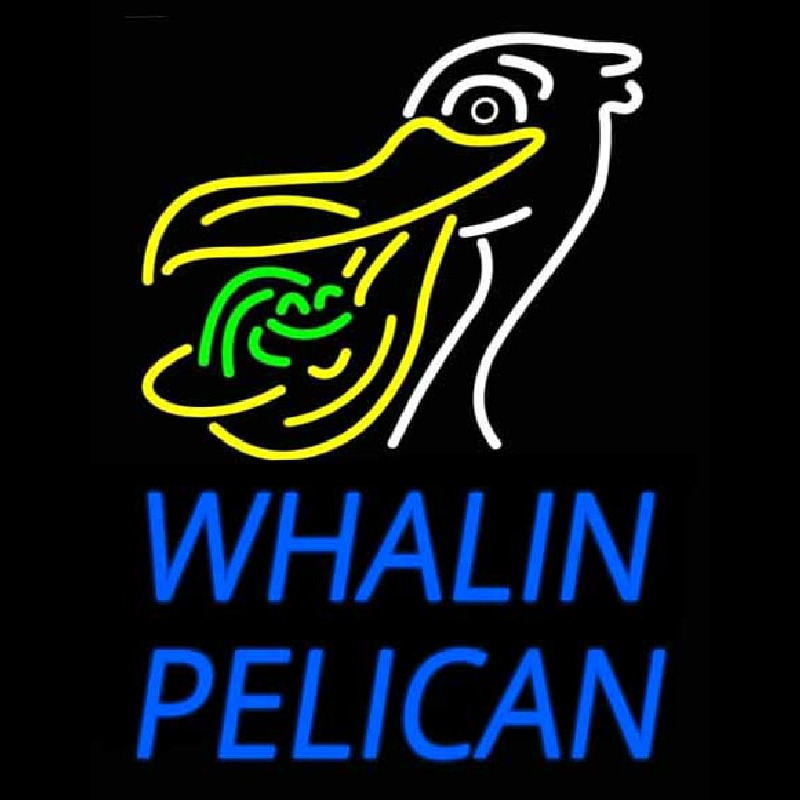 Whalin Pelican Enseigne Néon