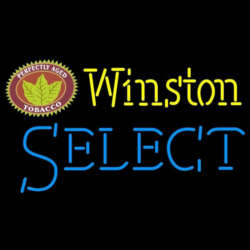 Winston Select Cigarettes Enseigne Néon