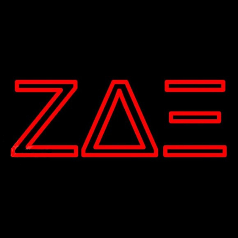 Zeta Delta Xi Enseigne Néon