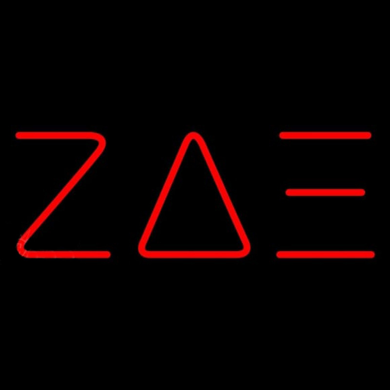 Zeta Delta Xi Enseigne Néon