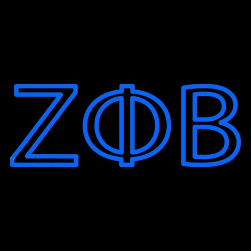 Zeta Phi Beta Enseigne Néon