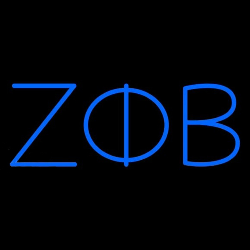 Zeta Phi Beta Enseigne Néon