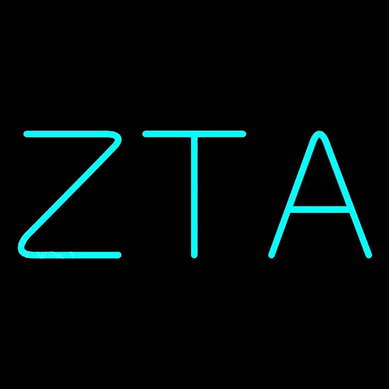 Zeta Tau Alpha Enseigne Néon