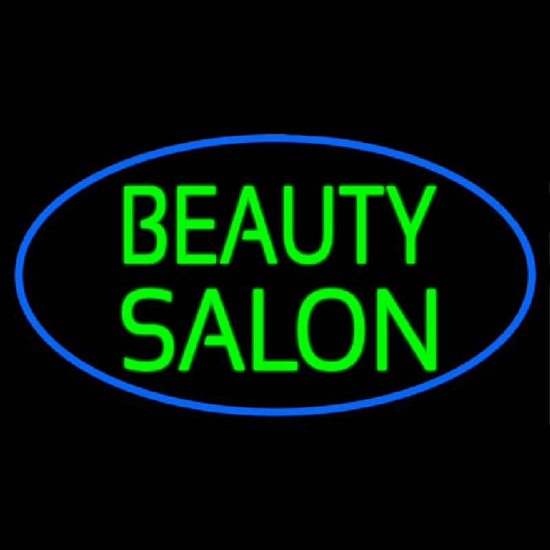 Green Beauty Salon Enseigne Néon