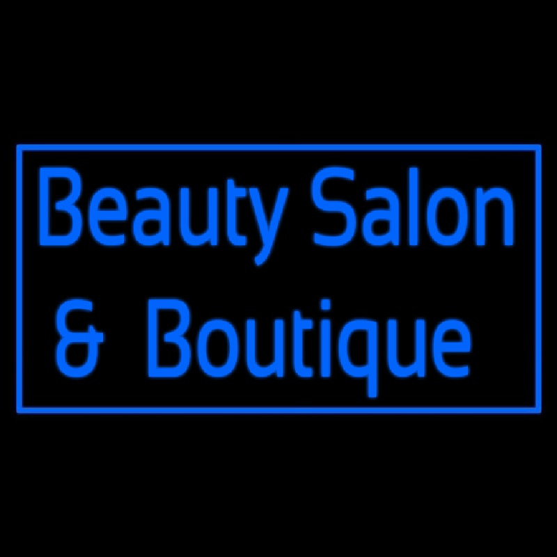 Beauty Salon And Boutique Enseigne Néon