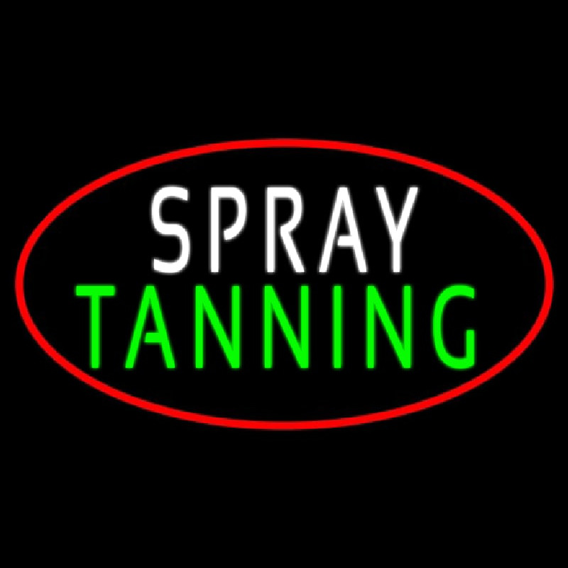 Spray Tanning Enseigne Néon