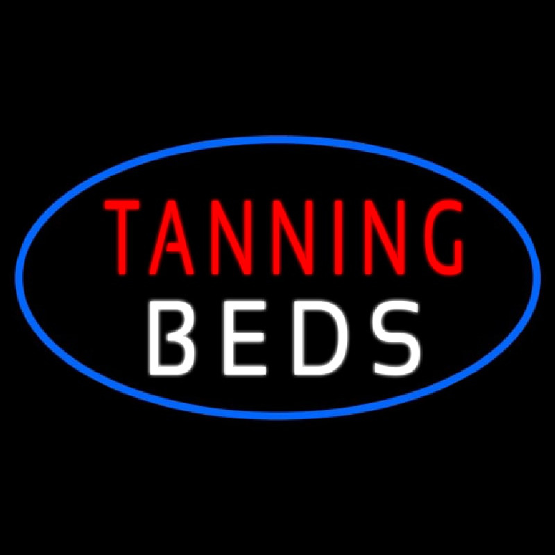 Tanning Beds Enseigne Néon