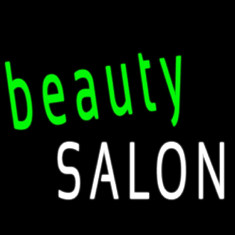 Green Beauty Salon Enseigne Néon