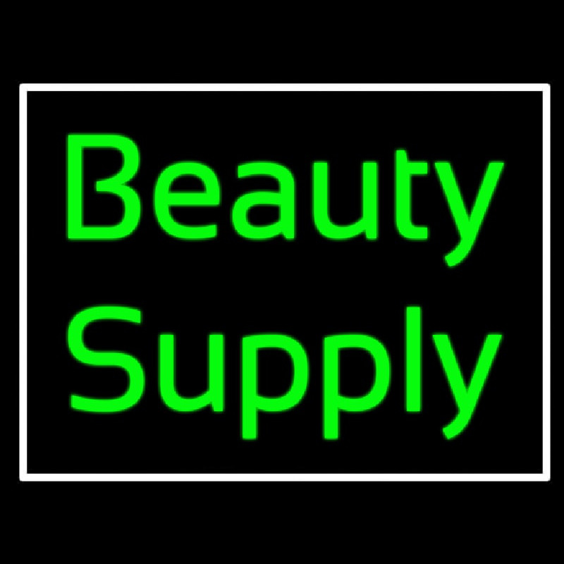 Green Beauty Supply Enseigne Néon