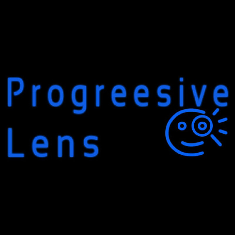 Progressive Lens Enseigne Néon