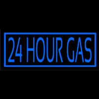 24 Hour Gas Enseigne Néon