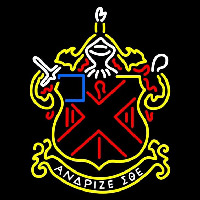 Alpha Chi Rho Logo Enseigne Néon