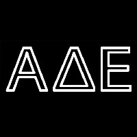 Alpha Delta Epsilon Enseigne Néon