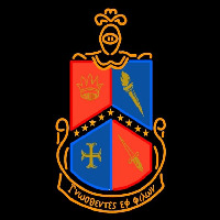 Alpha Delta Gamma Logo Enseigne Néon