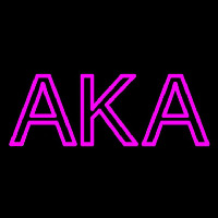 Alpha Kappa Alpha Enseigne Néon