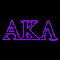 Alpha Kappa Lambda Enseigne Néon