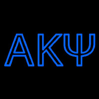 Alpha Kappa Psi Enseigne Néon