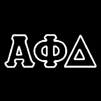 Alpha Phi Delta Enseigne Néon