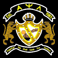 Alpha Psi Lambda Logo Enseigne Néon