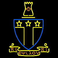 Alpha Tau Omega Logo Enseigne Néon