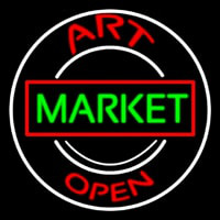 Art Market Open 1 Enseigne Néon