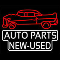 Auto Parts New Used Car Logo Enseigne Néon