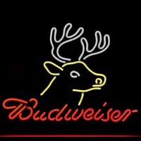 BUDWEISER BUSCH DEER Enseigne Néon