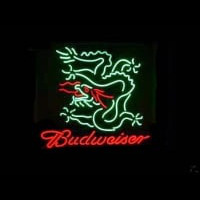 BUDWEISER Dragon Enseigne Néon